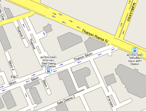 Google map labels for Thailand in english Google map labels for Thailand in english